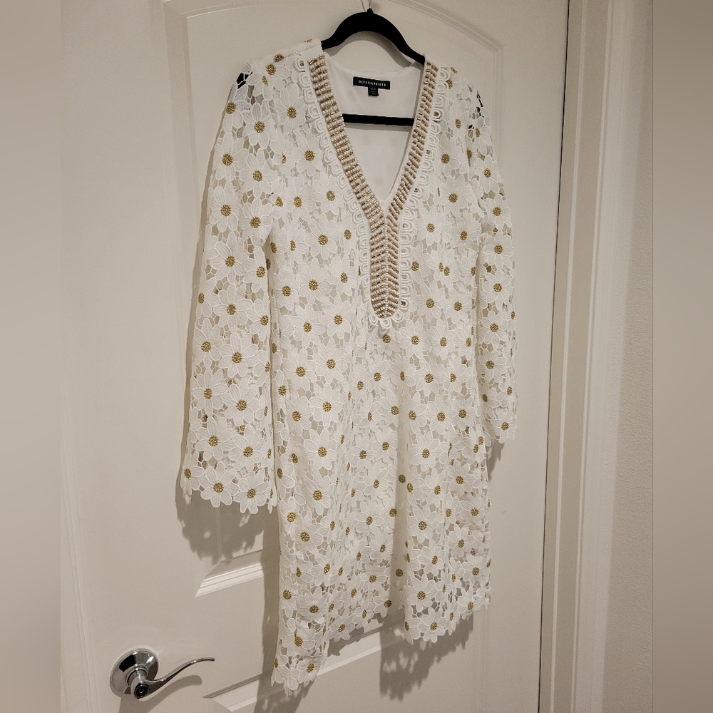 Boston Proper Daisy Dress Small #735 - Picture 2 of 7